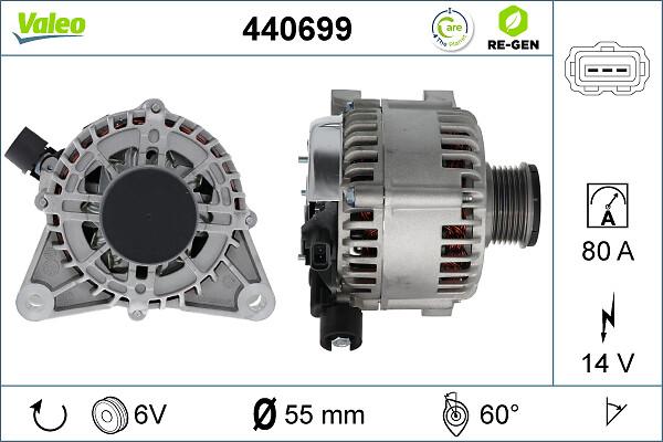 Valeo 440699 - Alternateur cwaw.fr