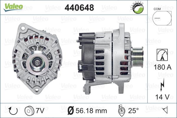 Valeo 440648 - Alternateur cwaw.fr