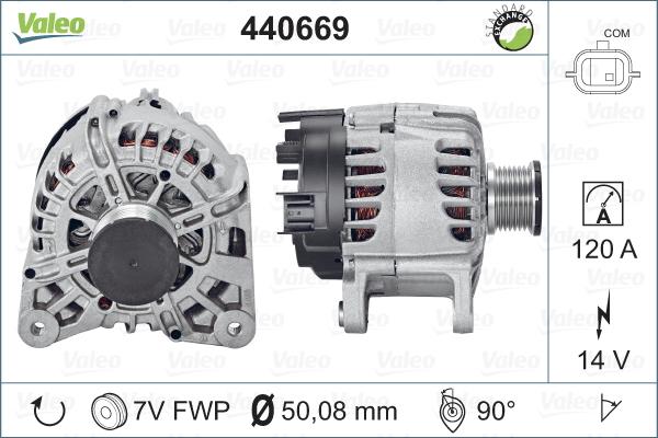 Valeo 440669 - Alternateur cwaw.fr