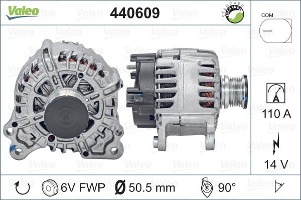 Valeo 440609 - Alternateur cwaw.fr