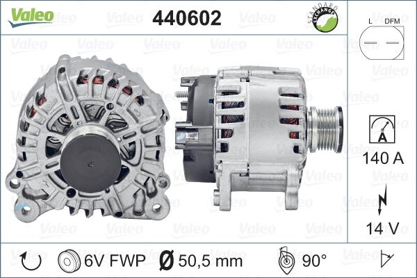 Valeo 440602 - Alternateur cwaw.fr