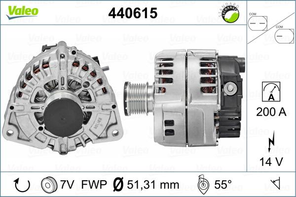 Valeo 440615 - Alternateur cwaw.fr