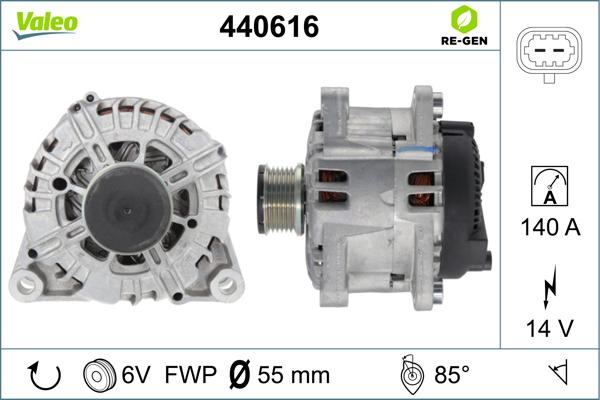 Valeo 440616 - Alternateur cwaw.fr