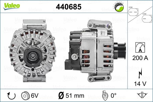 Valeo 440685 - Alternateur cwaw.fr