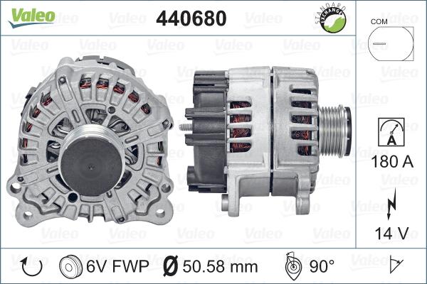 Valeo 440680 - Alternateur cwaw.fr