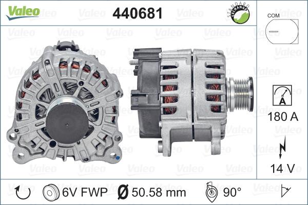 Valeo 440681 - Alternateur cwaw.fr