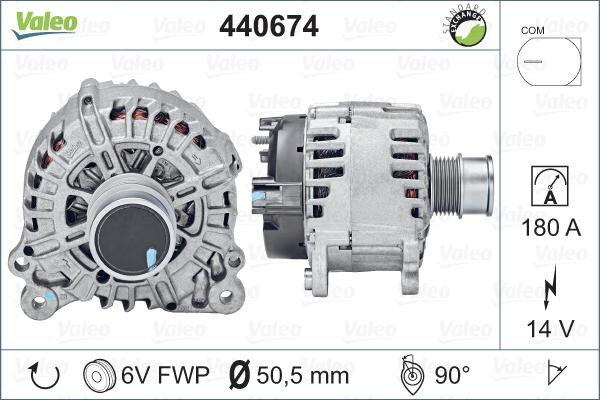 Valeo 440674 - Alternateur cwaw.fr