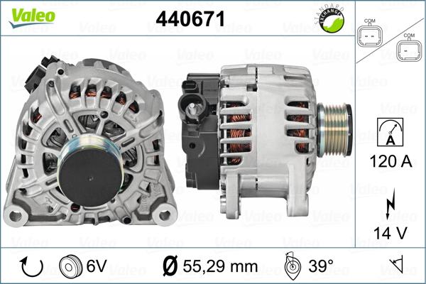 Valeo 440671 - Alternateur cwaw.fr