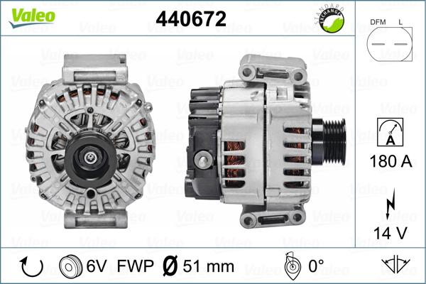 Valeo 440672 - Alternateur cwaw.fr