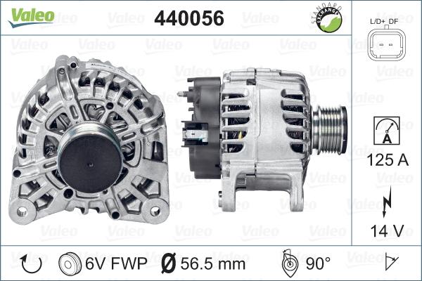 Valeo 440056 - Alternateur cwaw.fr