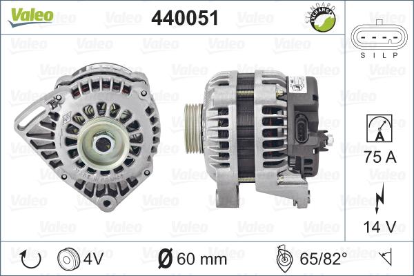 Valeo 440051 - Alternateur cwaw.fr