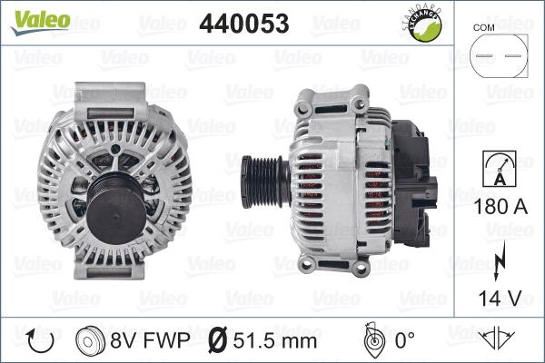 Valeo 440053 - Alternateur cwaw.fr