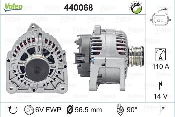 Valeo 440068 - Alternateur cwaw.fr