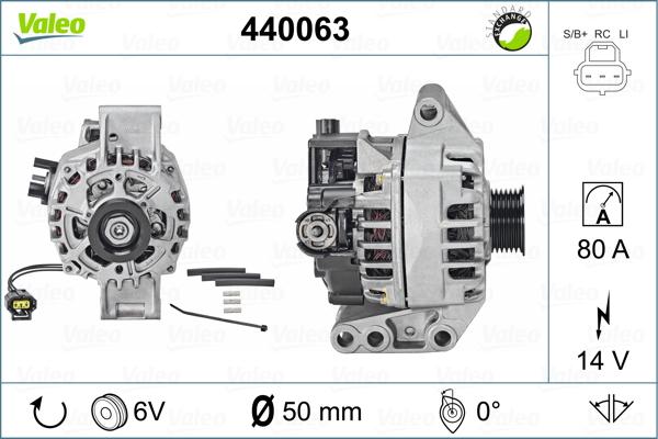 Valeo 440063 - Alternateur cwaw.fr