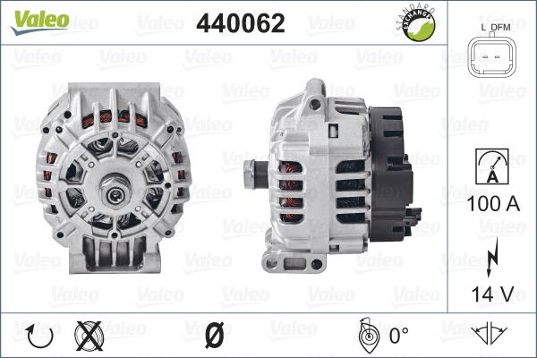 Valeo 440062 - Alternateur cwaw.fr