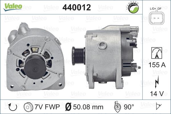 Valeo 440012 - Alternateur cwaw.fr