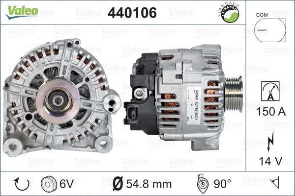 Valeo 440106 - Alternateur cwaw.fr