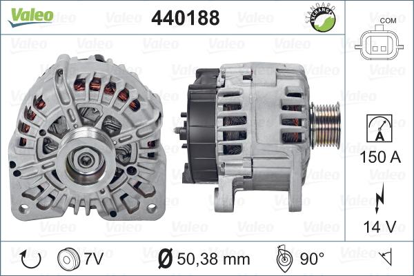 Valeo 440188 - Alternateur cwaw.fr