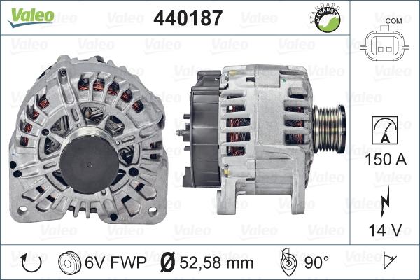 Valeo 440187 - Alternateur cwaw.fr