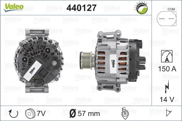 Valeo 440127 - Alternateur cwaw.fr