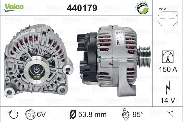 Valeo 440179 - Alternateur cwaw.fr