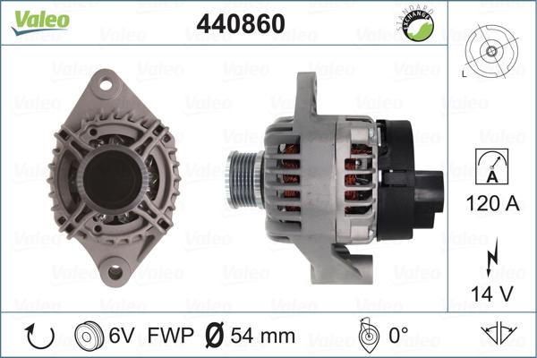 Valeo 440860 - Alternateur cwaw.fr