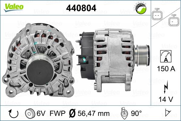 Valeo 440804 - Alternateur cwaw.fr