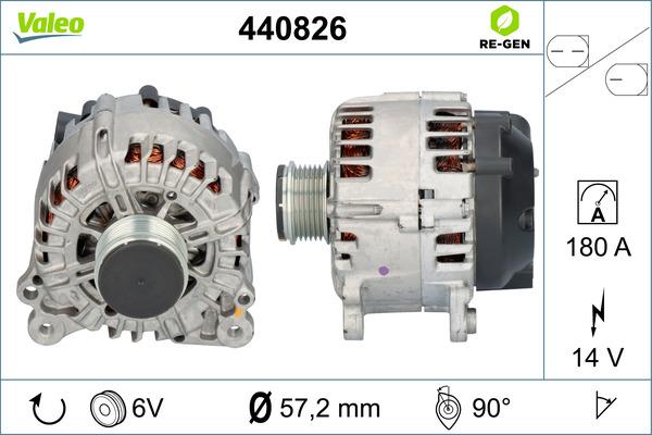 Valeo 440826 - Alternateur cwaw.fr