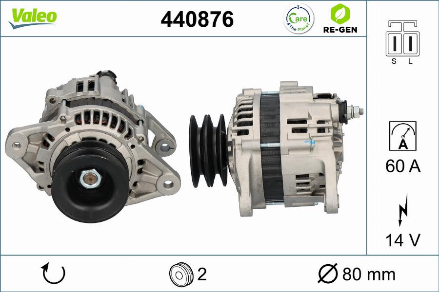 Valeo 440876 - Alternateur cwaw.fr