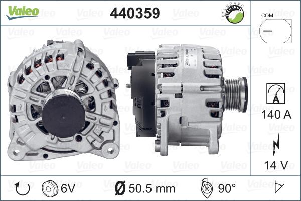 Valeo 440359 - Alternateur cwaw.fr