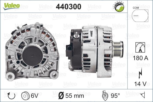 Valeo 440300 - Alternateur cwaw.fr