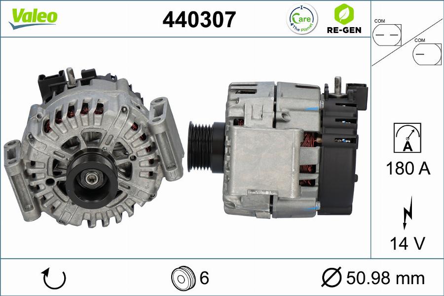 Valeo 440307 - Alternateur cwaw.fr