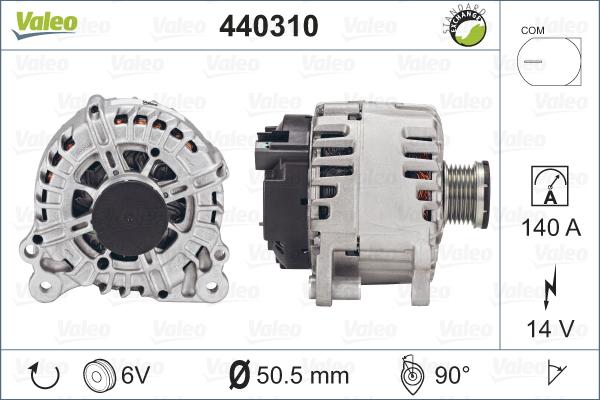 Valeo 440310 - Alternateur cwaw.fr