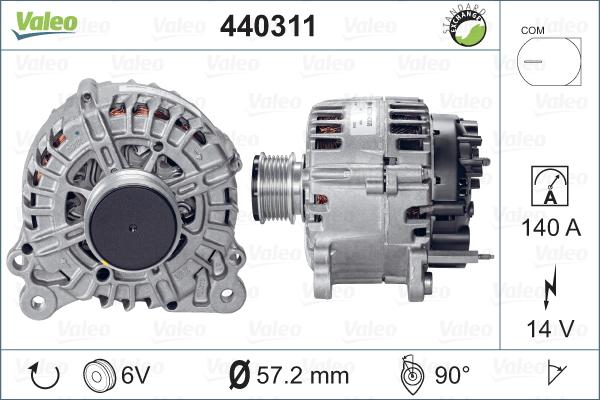 Valeo 440311 - Alternateur cwaw.fr