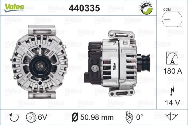 Valeo 440335 - Alternateur cwaw.fr