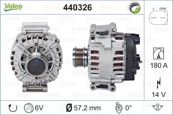 Valeo 440326 - Alternateur cwaw.fr