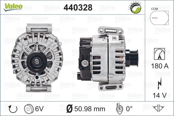 Valeo 440328 - Alternateur cwaw.fr