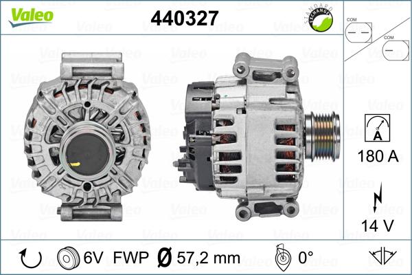 Valeo 440327 - Alternateur cwaw.fr