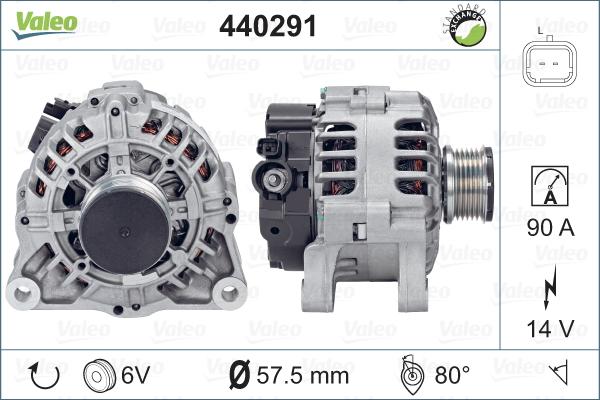 Valeo 440291 - Alternateur cwaw.fr