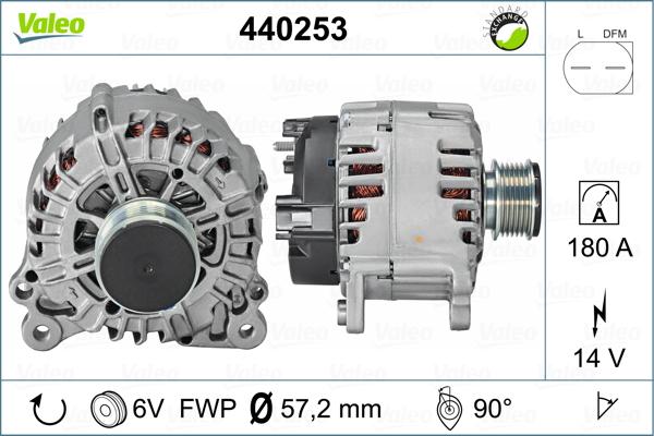 Valeo 440253 - Alternateur cwaw.fr