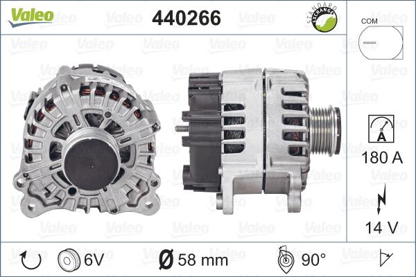 Valeo 440266 - Alternateur cwaw.fr