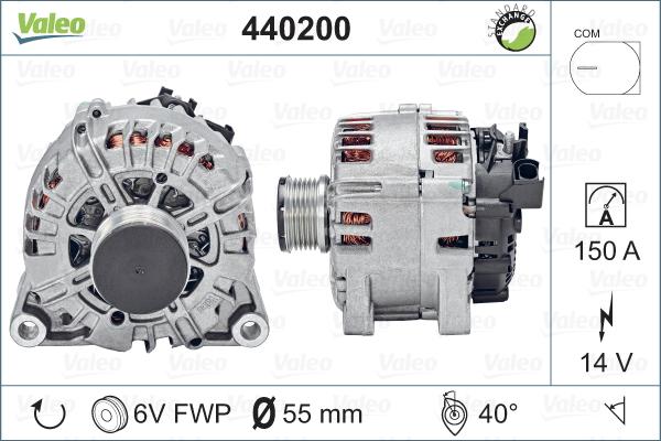 Valeo 440200 - Alternateur cwaw.fr