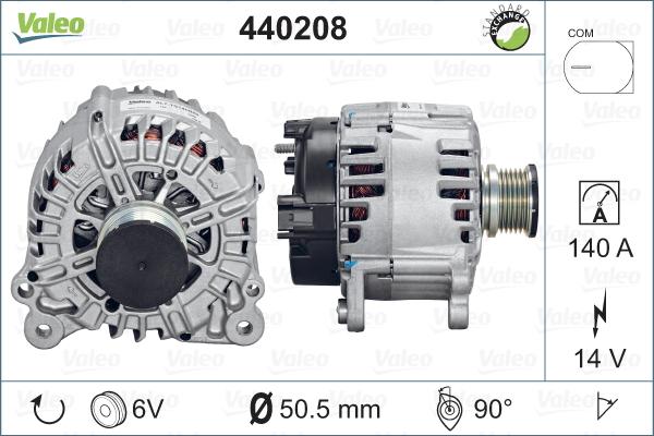 Valeo 440208 - Alternateur cwaw.fr