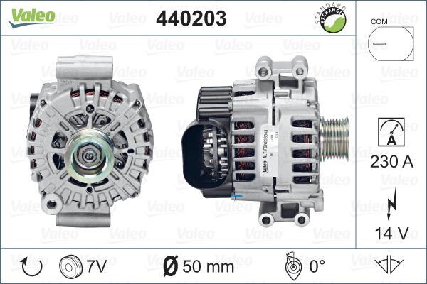 Valeo 440203 - Alternateur cwaw.fr