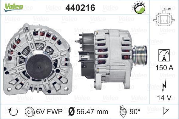 Valeo 440216 - Alternateur cwaw.fr