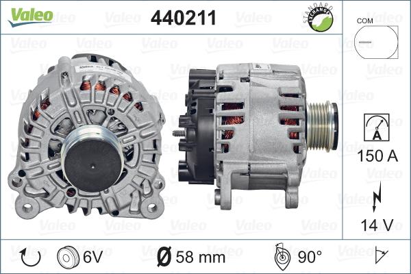 Valeo 440211 - Alternateur cwaw.fr