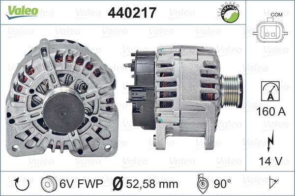 Valeo 440217 - Alternateur cwaw.fr