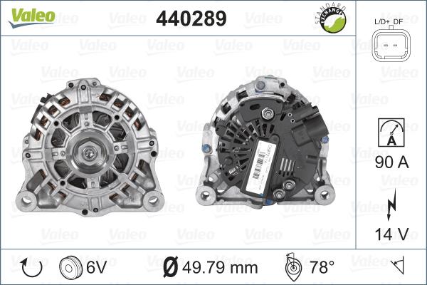 Valeo 440289 - Alternateur cwaw.fr