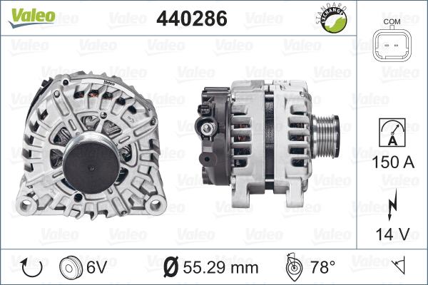 Valeo 440286 - Alternateur cwaw.fr