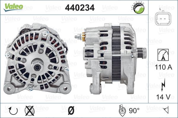 Valeo 440234 - Alternateur cwaw.fr